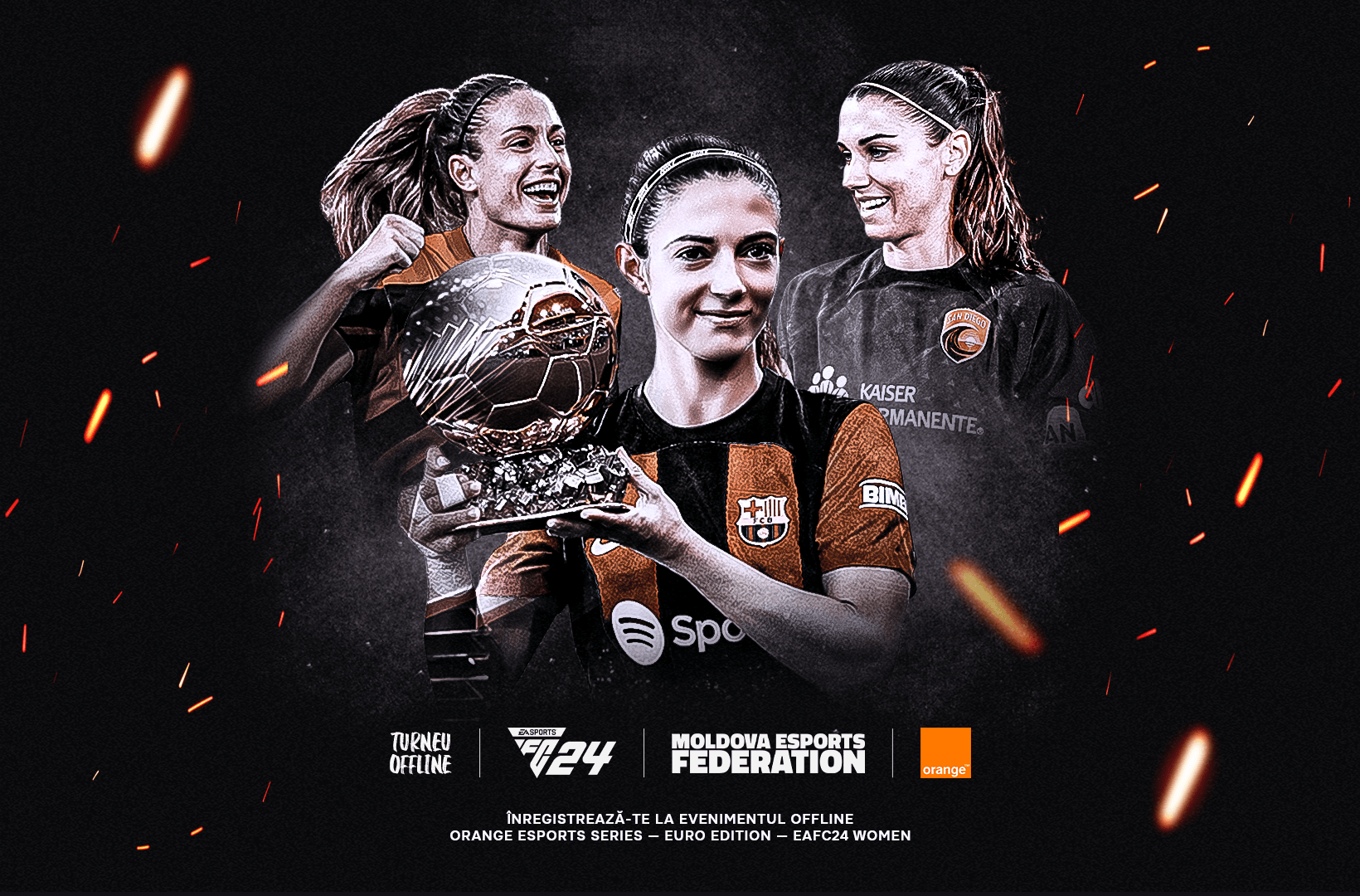 EURO 2024 Edition EAFC24 Women Orange Esports Series (1)